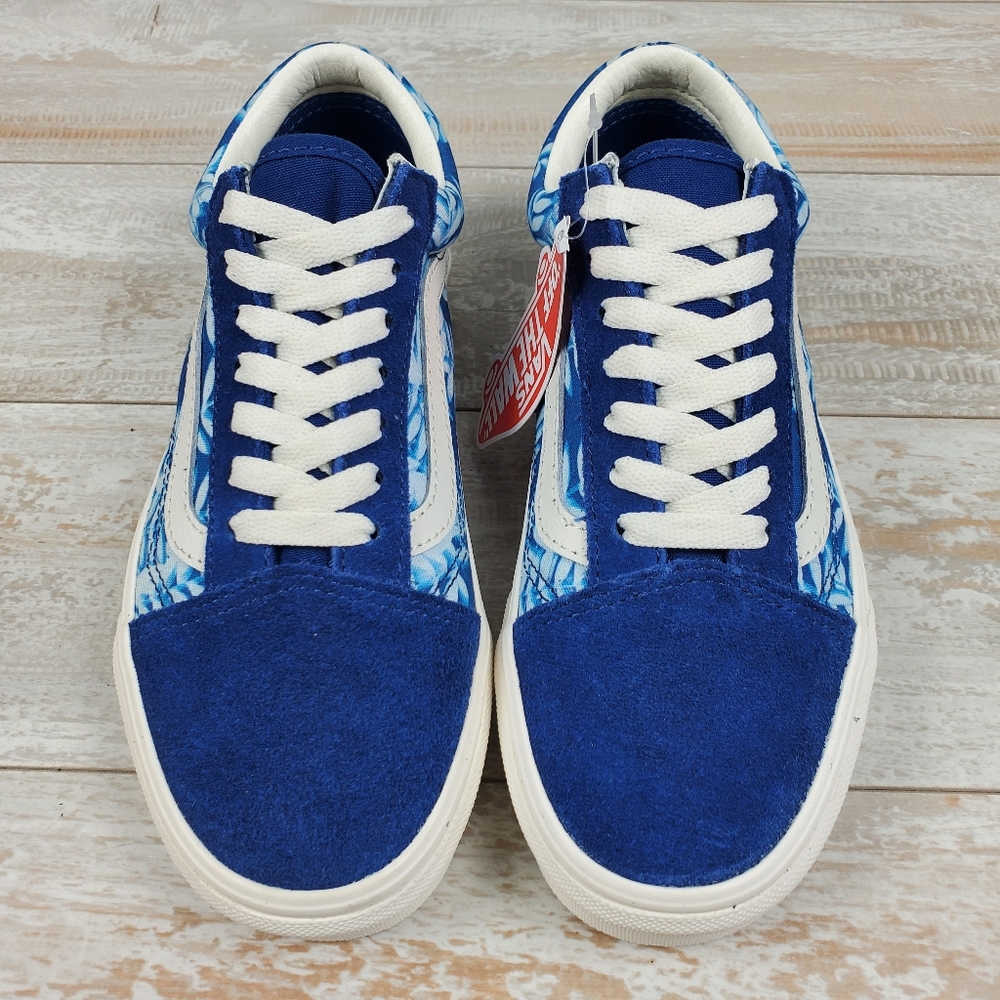 Vans Old Skool Solar Floral True Blue Marshmallow - Picture 5 of 9